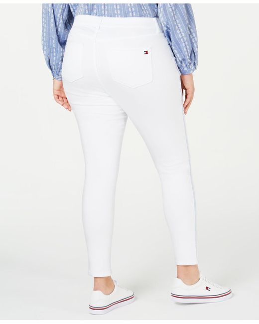 tommy hilfiger side stripe jeans