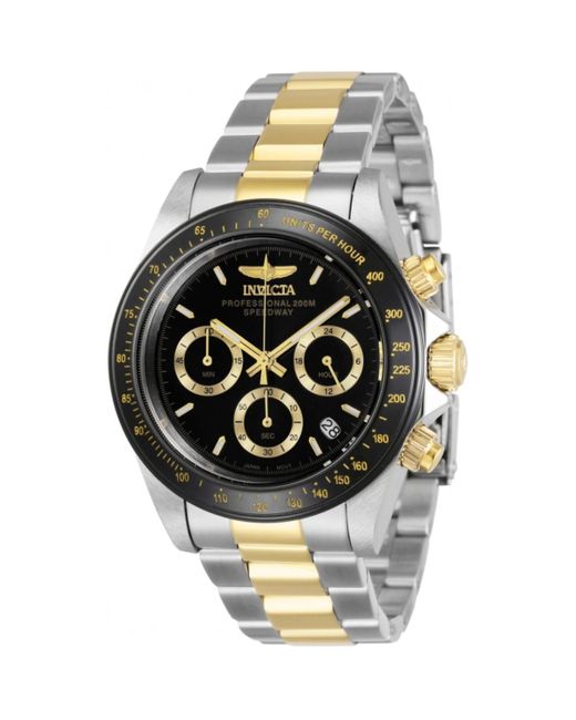 INVICTA WATCH Gray 36743 Speedway Quartz 3 Hand Dial Watch for men