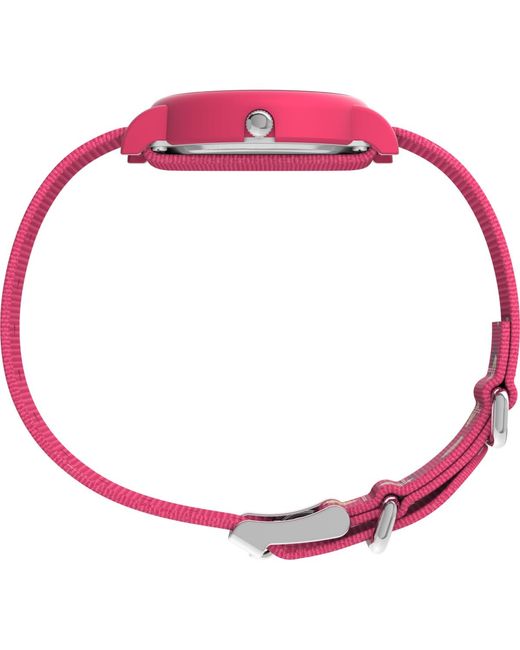 Timex Pink Quartz Analog Nylon Watch