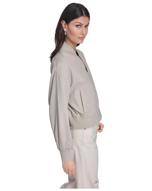 Levi's Gray Lightweight Bomber Jacket