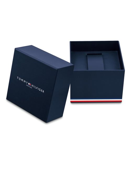 Tommy Hilfiger Metallic Multifunction Two Tone Stainless Steel Mesh Bracelet Watch