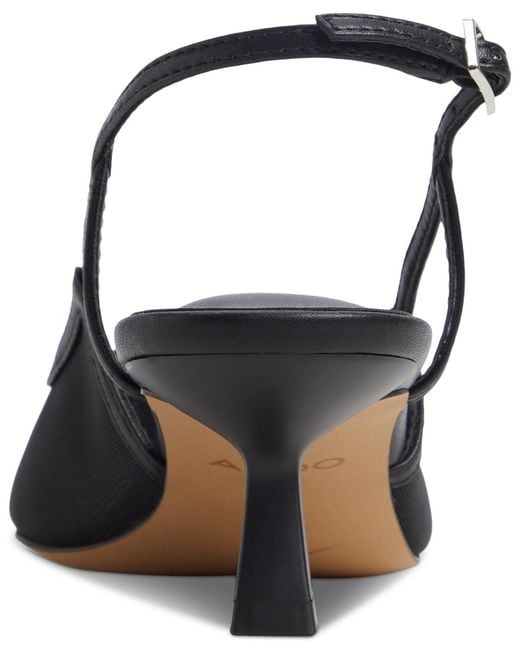 ALDO Black Maxina Slingback Pumps