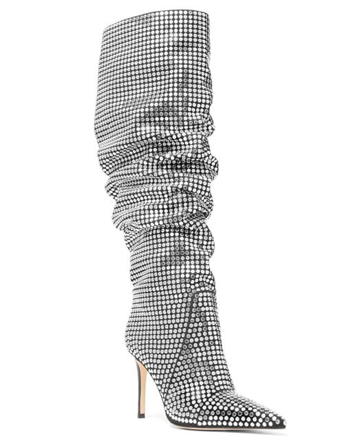 Michael Kors Gray Dawn Heeled Boot