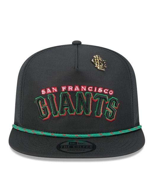 KTZ Green San Francisco Giants 2025 Big League Chew Golfer Snapback Hat for men