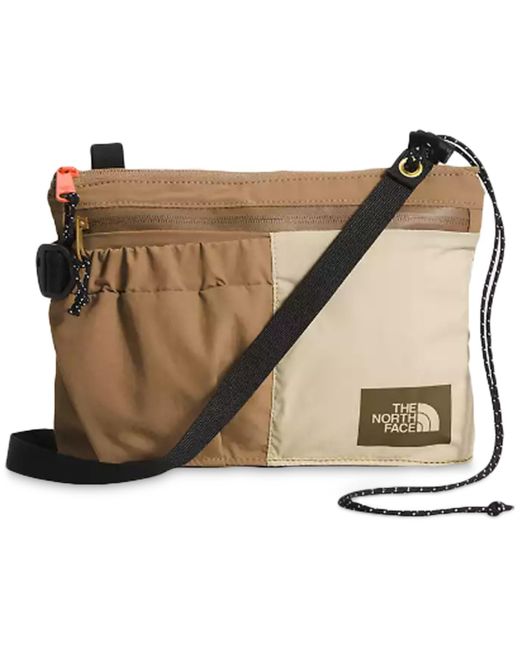 The North Face Mountain Logo Shoulder Bag in Brown for Men Lyst