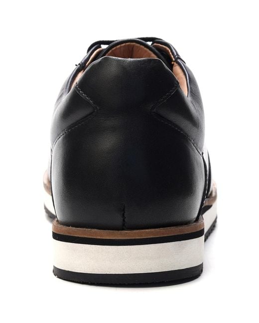 A. Veer Black Brooklyn Sneakers for men