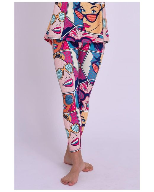 OOSC Purple Baselayer leggings