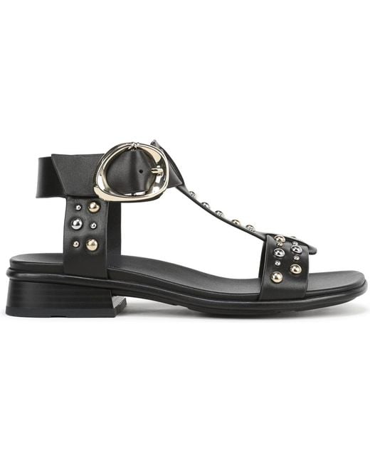 Naturalizer Black Brandy-stud Strappy Sandals