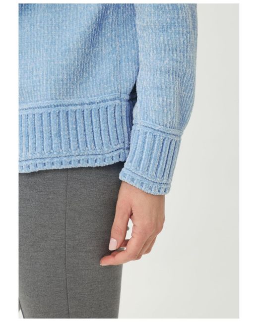 Olsen Blue Chenille Sweater