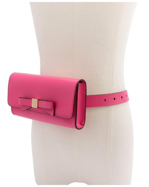Kate Spade Bow Belt Bag in Pink | Lyst display picture 1