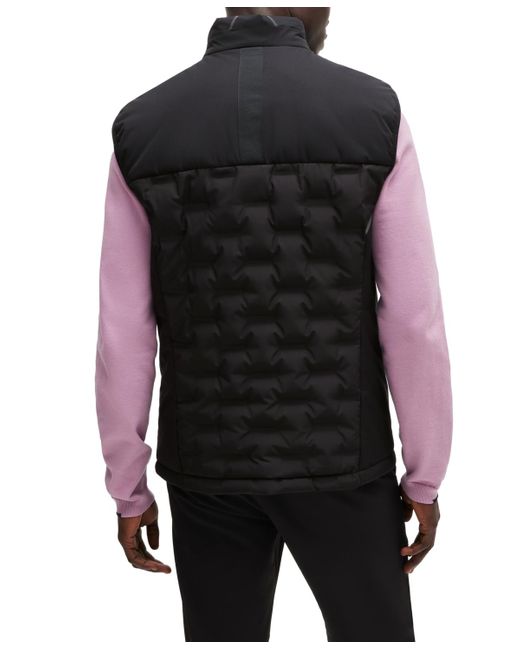 Boss Black Boss By Quilting Water-repellent Gilet for men