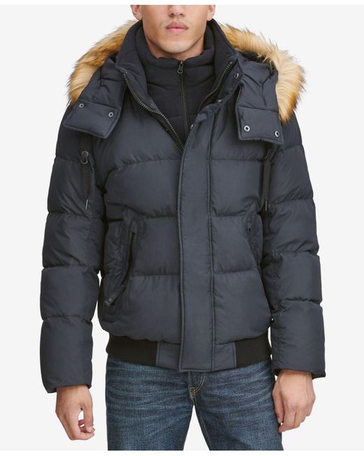 marc new york men's down jacket