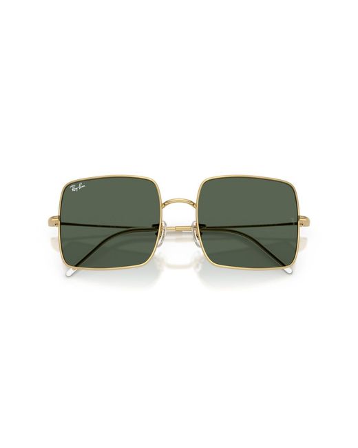 Ray-Ban Green Square Sunglasses