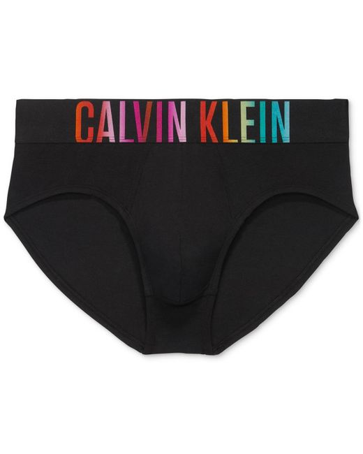 Calvin Klein Black Intense Power Pride Low-rise Slip Briefs for men
