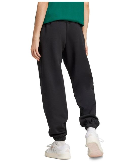 Adidas Black All Season Loose Drawstring Pants