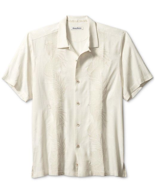 Tommy Bahama Bahama Coast Palm Tiles Short Sleeve Camp Shirt