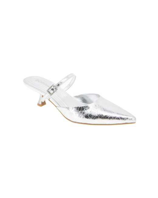 BCBGeneration White Katalina Pointed Toe Pumps