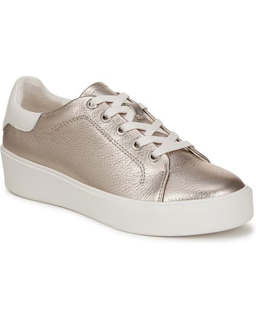Naturalizer Gray Morrison 3.0 Round Toe Lace Up Sneakers
