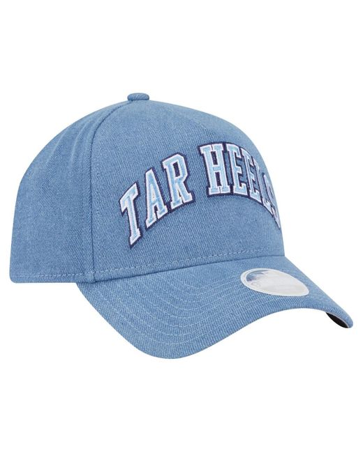 KTZ Blue North Carolina Tar Heels A-frame 9forty Adjustable Hat