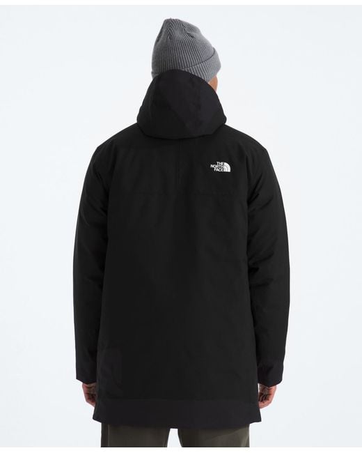 The North Face Black Range Down Parka Jacket for men