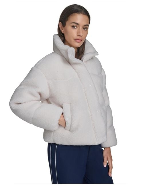 Levi's Gray Regular Sherpa Western Puffer Jacket