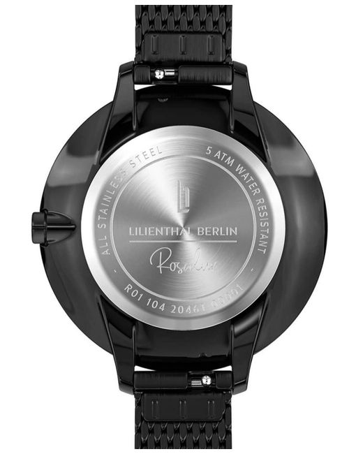 Lilienthal Berlin Rosalux Sensation Stainless Steel Mesh Watch 30mm in