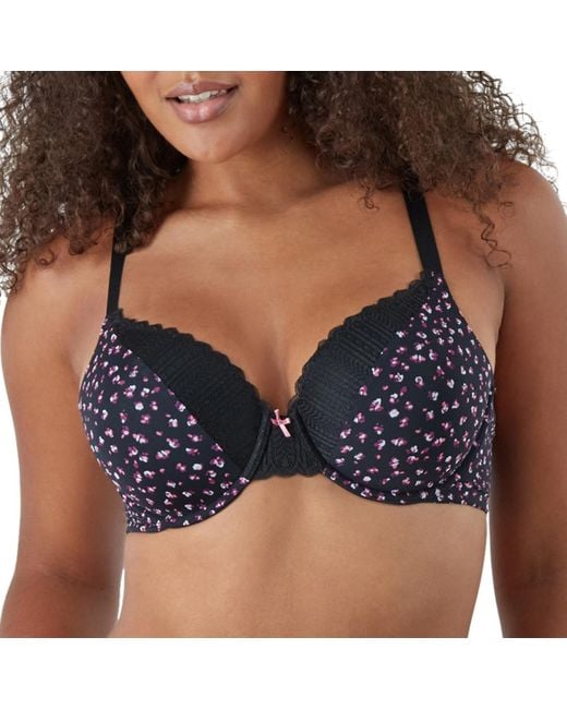 Maidenform Blue Comfort Devotion Extra Coverage Lace Shaping Underwire Bra 9404