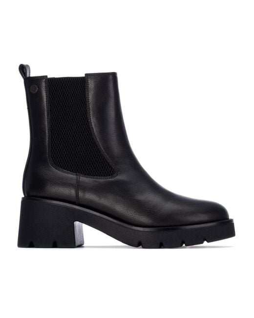 Xti Black Chelsea Booties