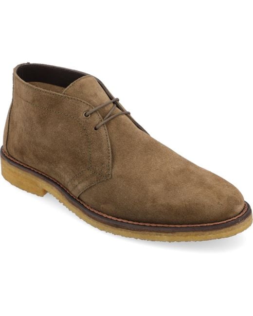Taft Brown Chukka Lace-up Boot for men