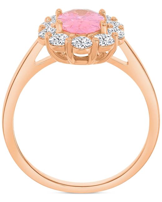 Macy's White Lab-created Morganite (2-1/20 Ct. T.w.
