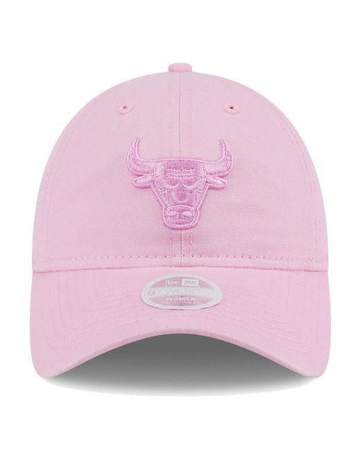 KTZ Pink Chicago Bulls Colorpack Tonal 9twenty Adjustable Hat