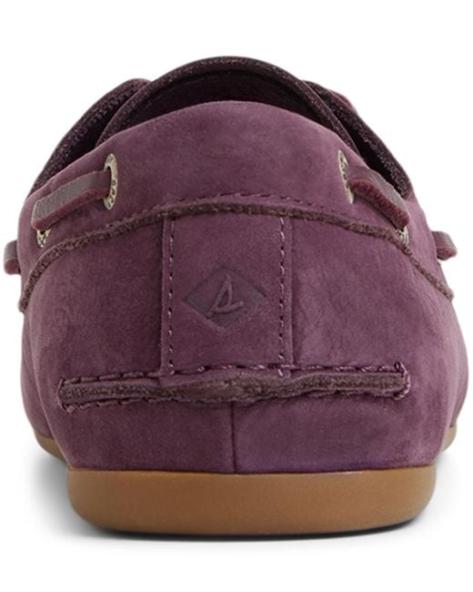 Sperry Top-Sider Purple Slim Slip-on Boat Shoe