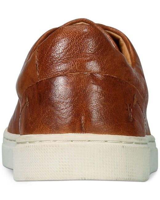 frye ivy slip on cognac