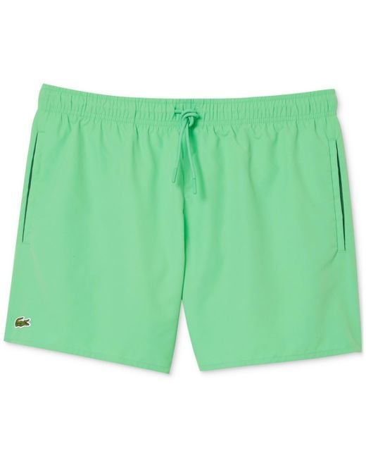 Lacoste Green Light Quick-dry Swim Shorts for men