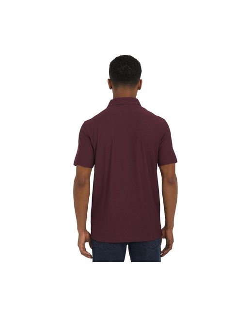 DKNY Purple Transit Stretch Knit Polo for men