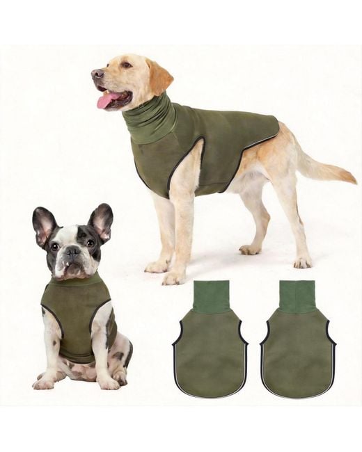 Aronkl Green Dog Anxiety Jacket: Comfortable