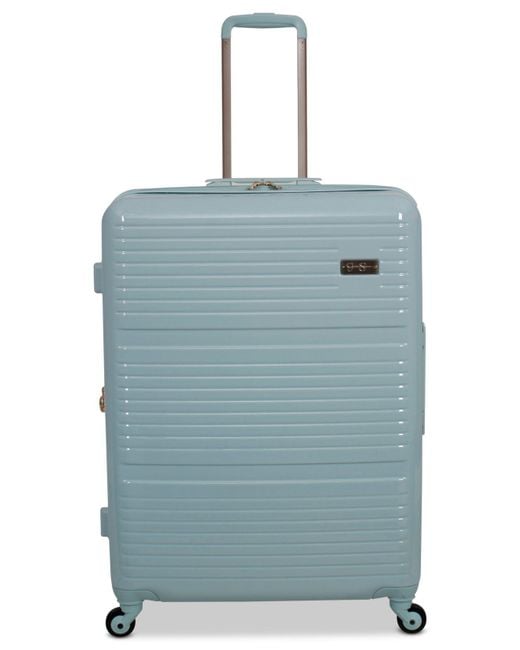 Jessica Simpson Blue Timeless 28" Hardside Spinner Suitcase