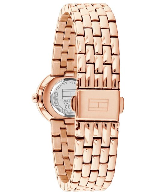 Tommy Hilfiger Metallic Quartz Tone Stainless Steel Bracelet Watch