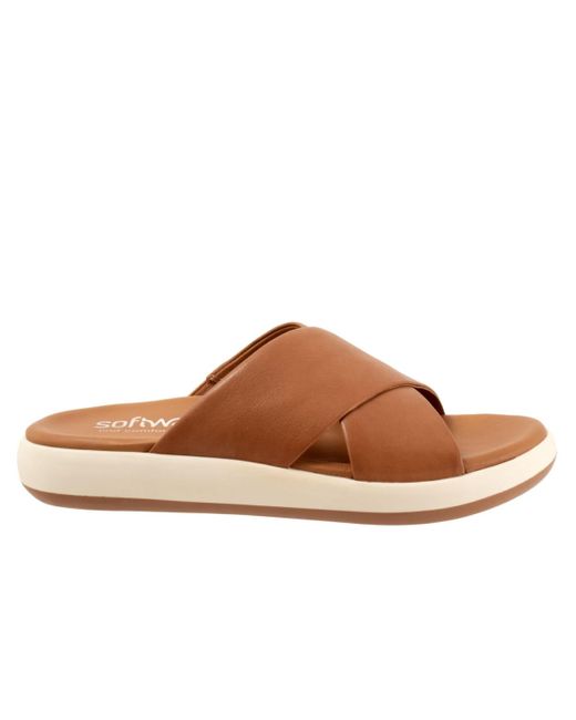 Softwalk® Brown Jesi Sandal