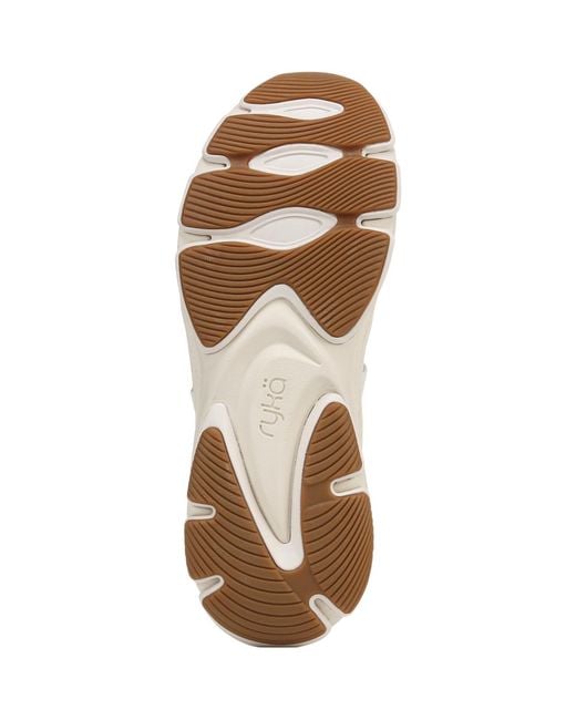 Ryka White Devotion Max Mary Jane Walking Sneakers