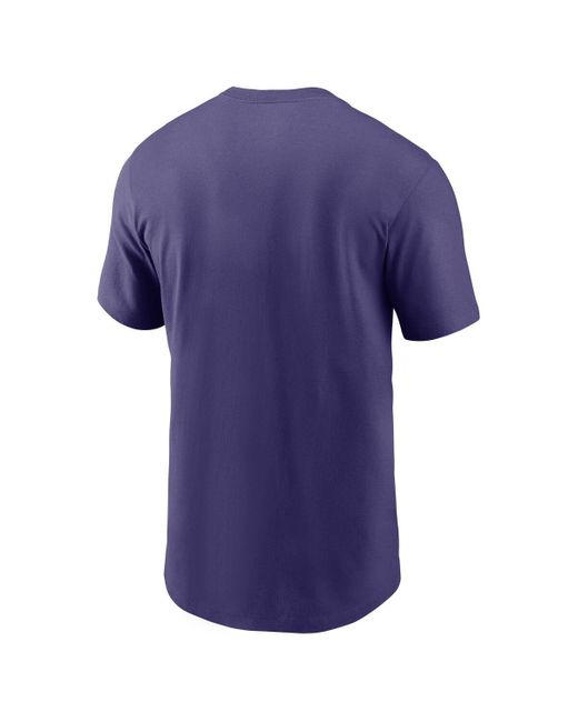 Nike Blue Baltimore Ravens Primetime Local Essential T-shirt for men
