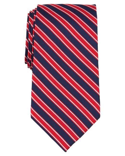 Brooks Brothers Red B By Stripe Silk Tie for men