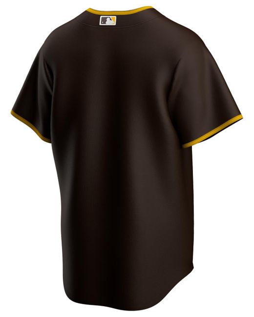 Nike Brown San Diego Padres Official Blank Replica Jersey for men