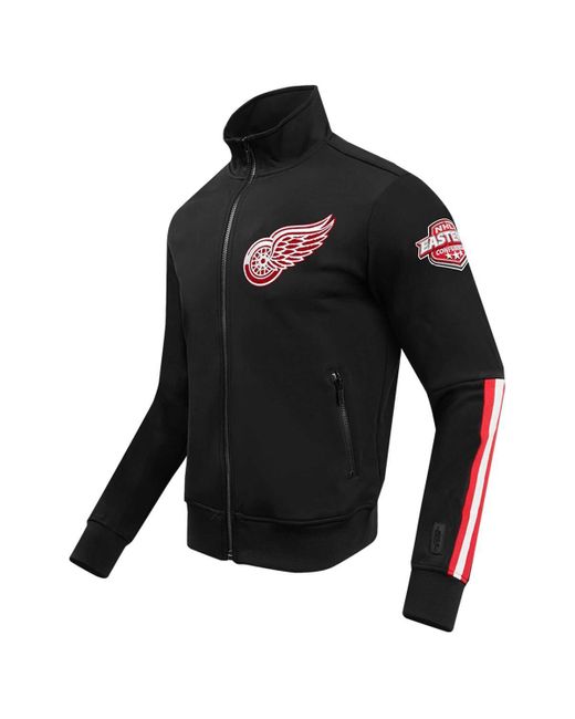 Pro Standard Detroit Red Wings Classic Chenille Full-zip Track Jacket ...