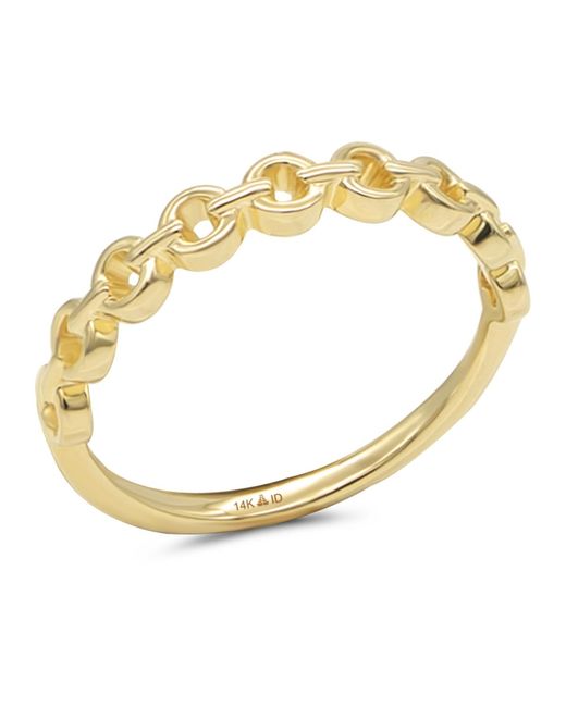 DEVATA Metallic Cable Link Ring