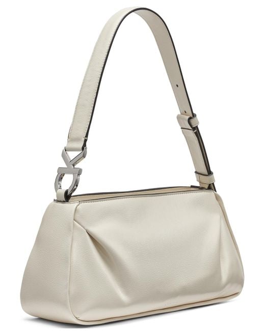 Calvin Klein Gray Tina Small Shoulder Bag