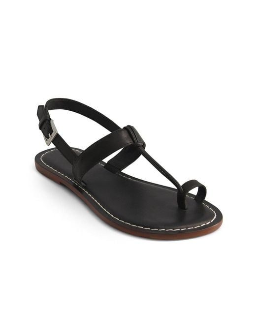 Bernardo Black Bernardo Maverick 2 Toe Ring Sandal