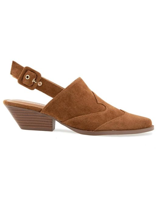 Kensie Brown Ethan Western Mule