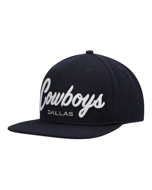 Men's Pro Standard Navy Dallas Cowboys Logo Shift II Snapback Hat