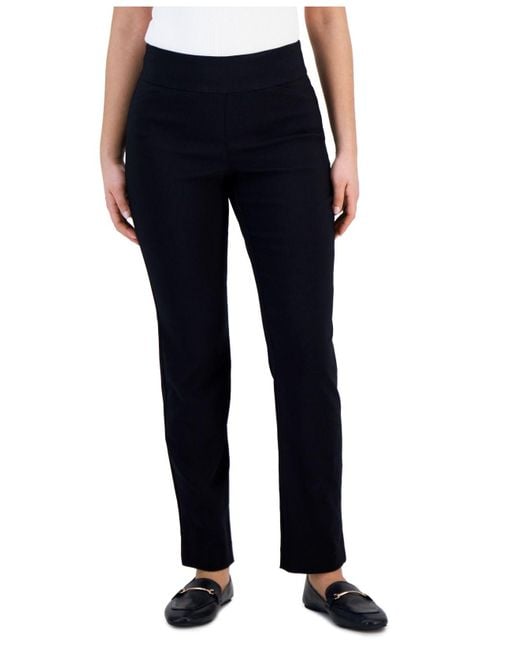 Charter Club Petite Cambridge Slim-leg Pants, Created For Macy's in